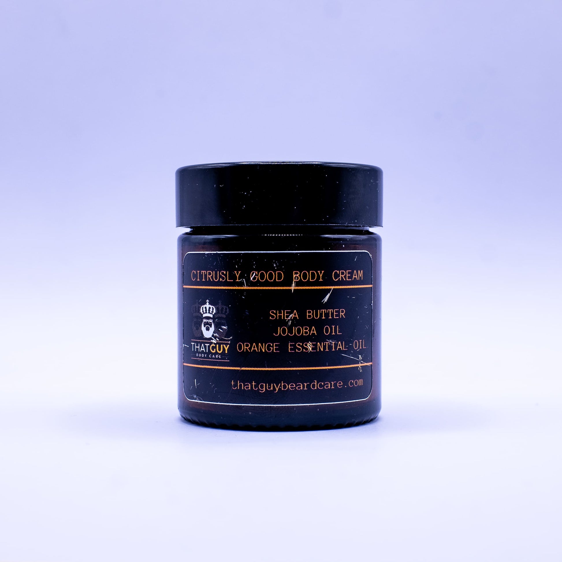 Citrusly Good Body Cream jar – energizing moisturizer with citrus essential oils